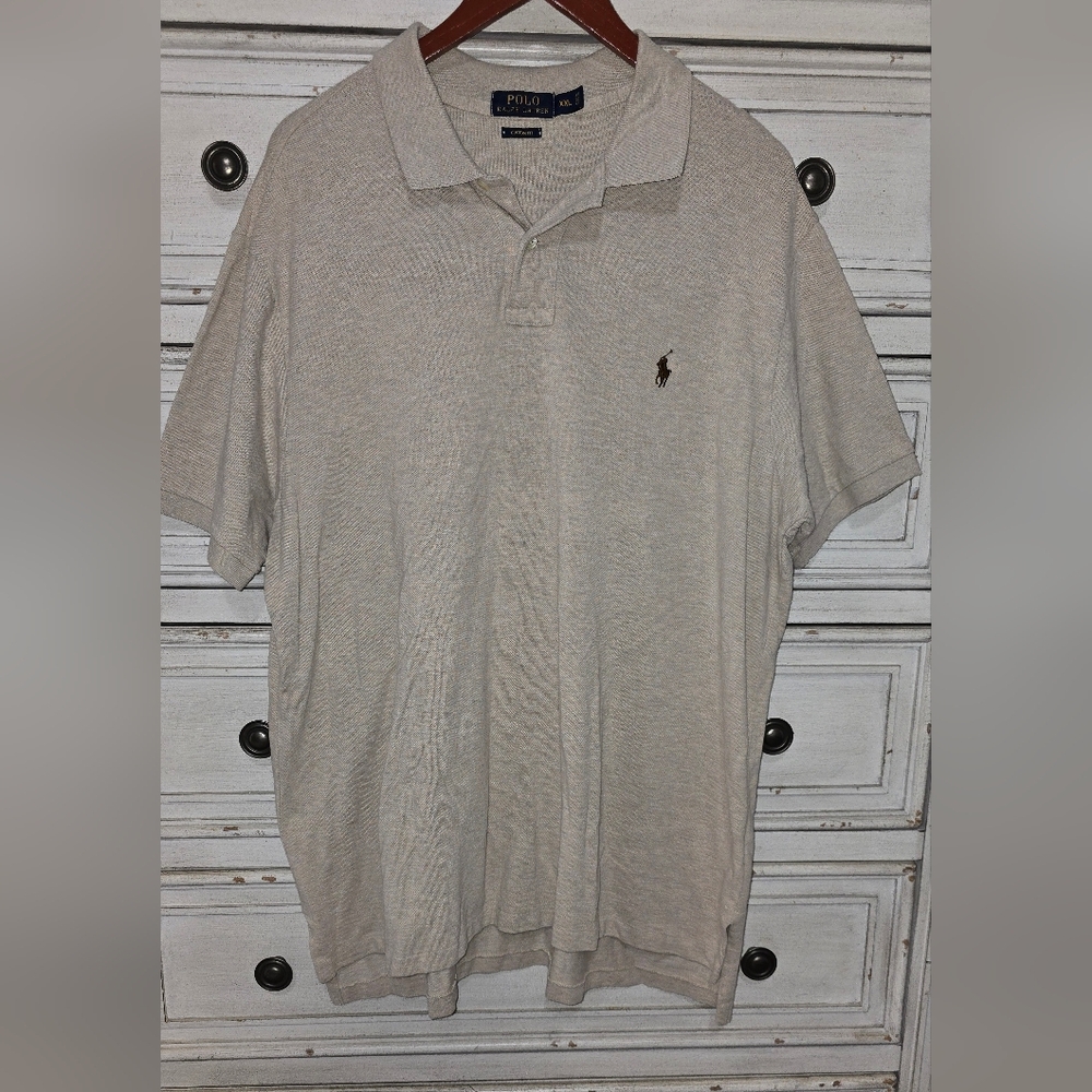 Polo by Ralph Lauren Stone Men's Polo Shirt